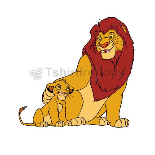 The Lion King T-shirts Iron On Transfers N4259